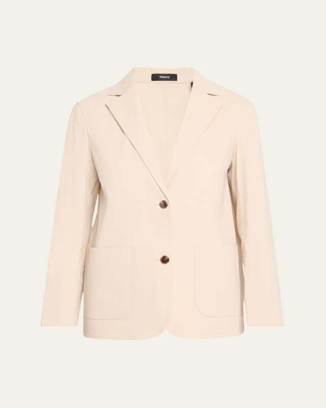 Relaxed Patch Pocket Jacket